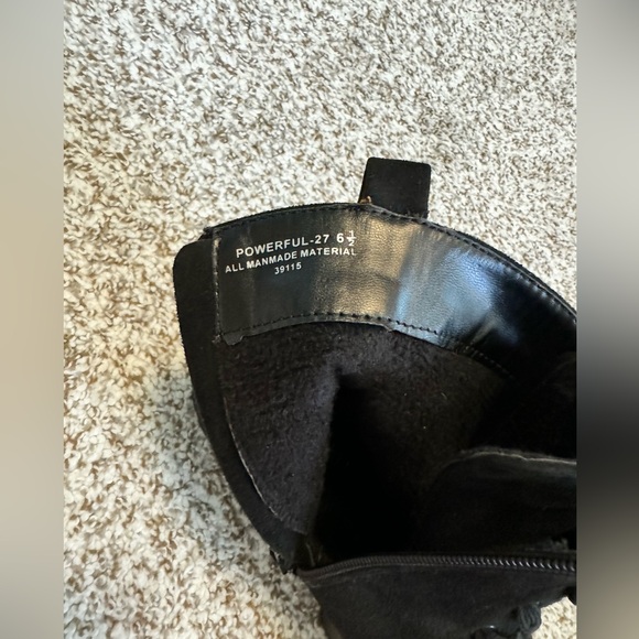 Platform combat Boots - Picture 4 of 4